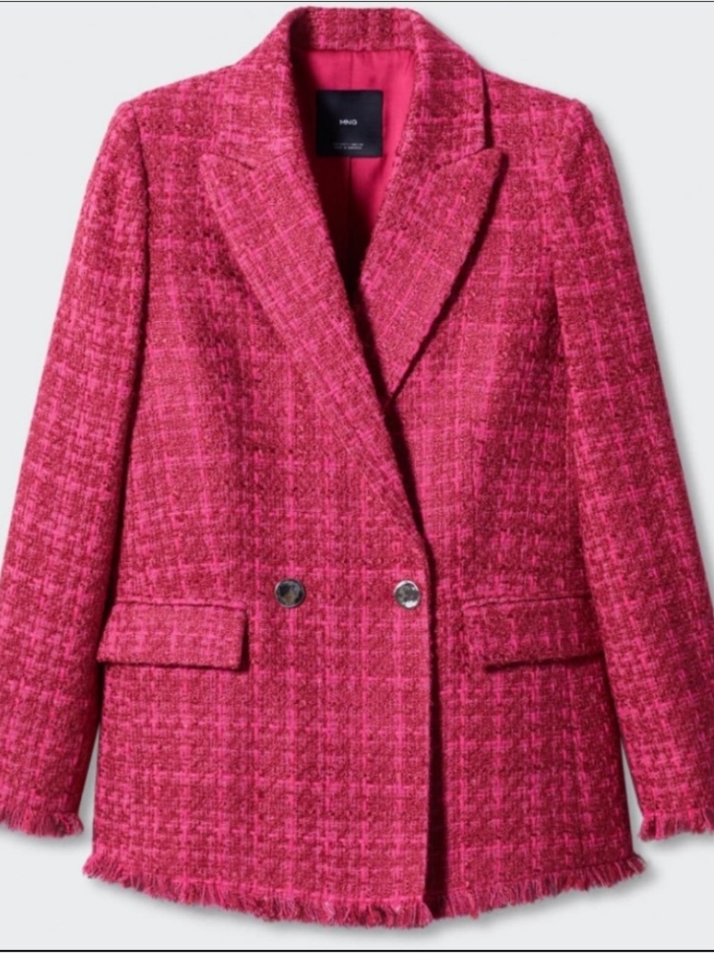 MANGO Tweed blazer